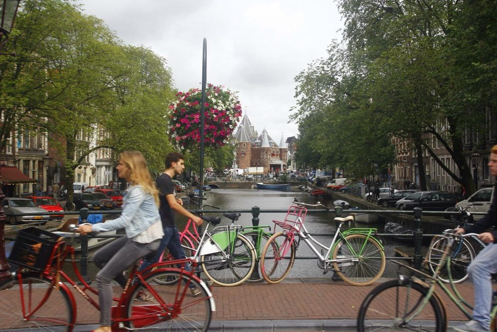 bisiklet ile interrail yolculuğu hollanda